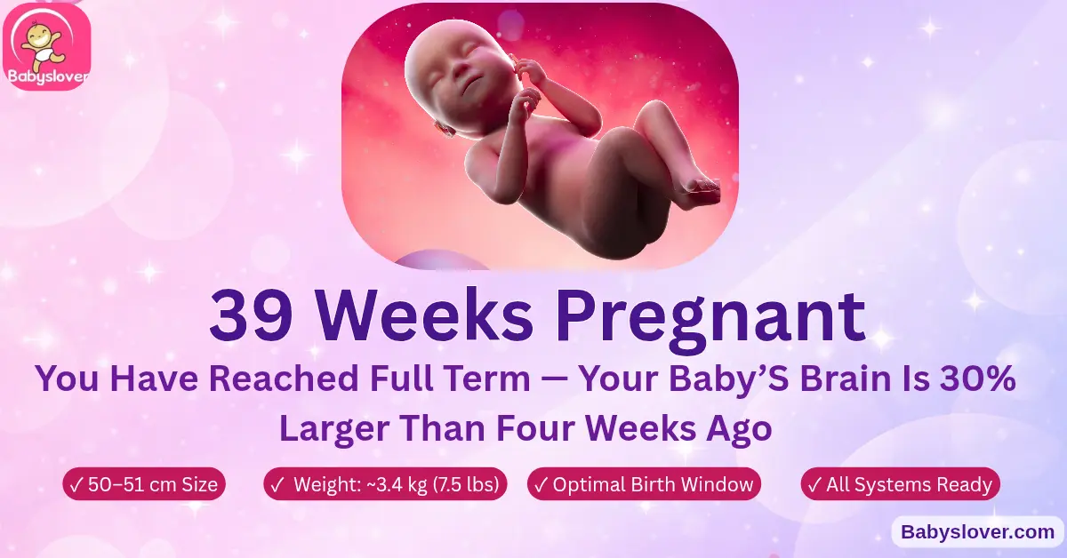 39 weeks pregnant full term baby size mini watermelon development