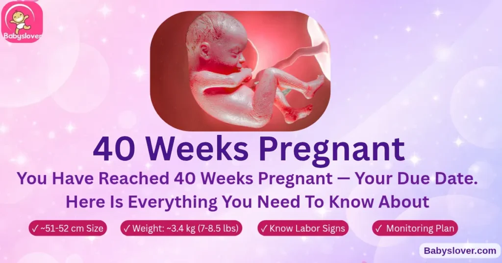 40 weeks pregnant due date full term baby size pumpkin