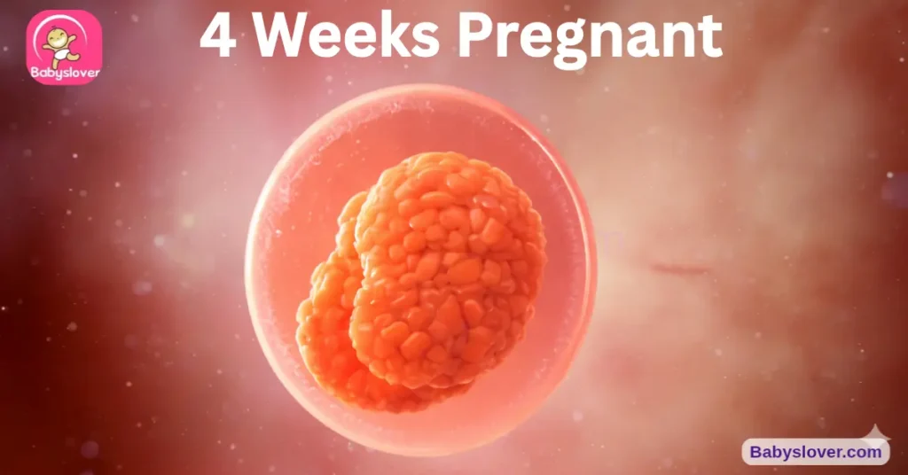 baby development at 4 weeks pregnant size poppy seed embryo layers