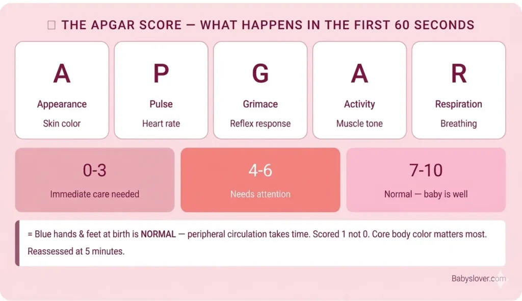 Apgar score newborn 39 weeks pregnant what it measures explained