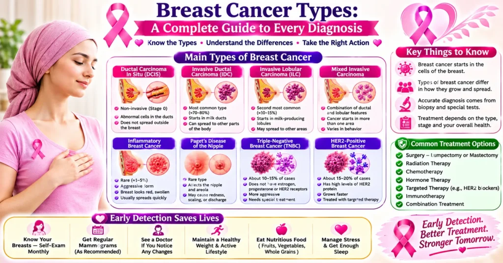Breast Cancer Types A Complete Guide to Every Diagnosis