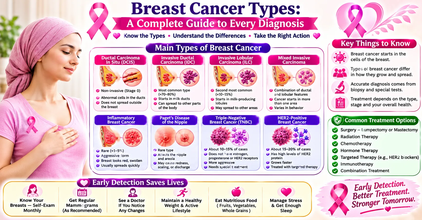 Breast Cancer Types A Complete Guide to Every Diagnosis