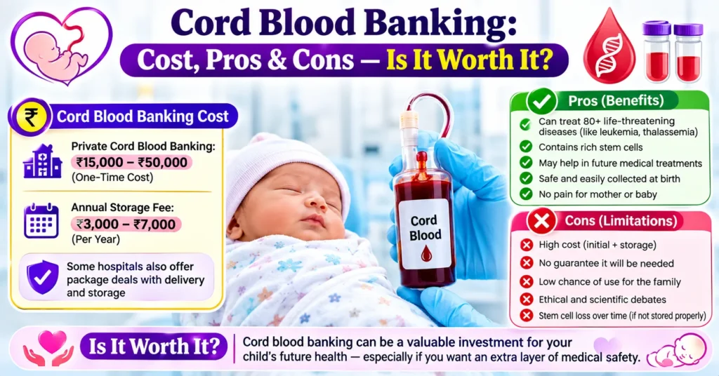 Cord Blood Banking: Cost, Pros & Cons — Is It Worth It?