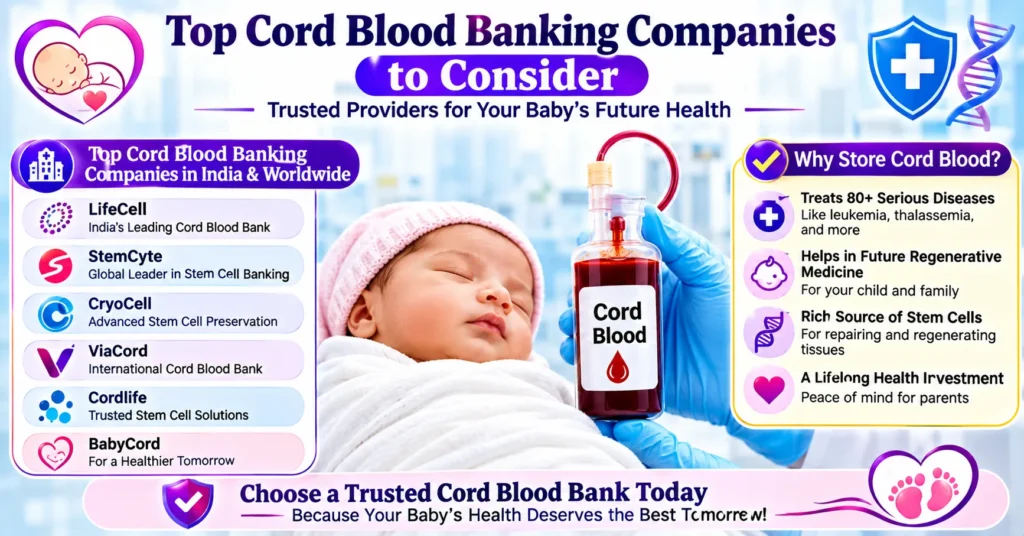 Top Cord Blood Banking Companies to Consider