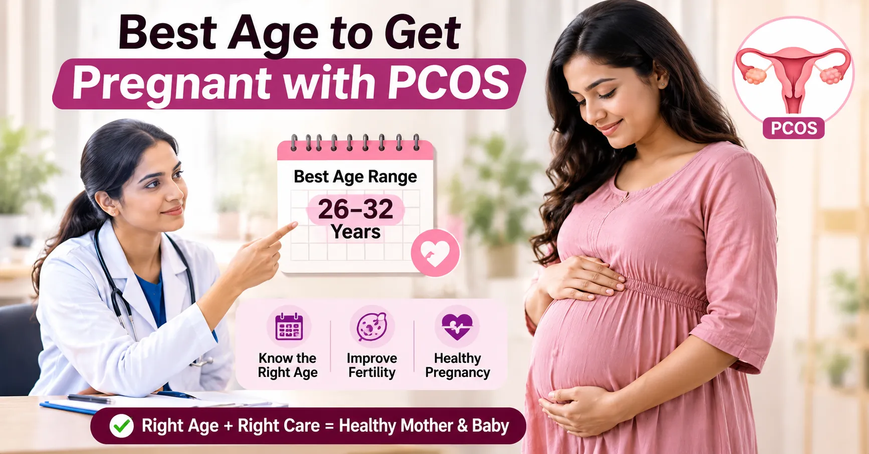 Best Age to Get Pregnant with PCOS